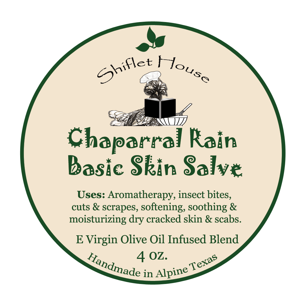 Chaparral Rain Basic Skin Salve Extra Virgin Olive Oil