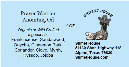 Prayer Warrior Anointing Oil