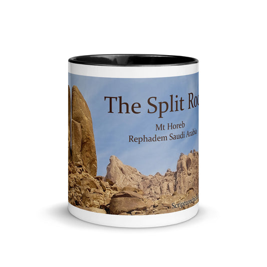 The Split Rock Mug with Color Inside