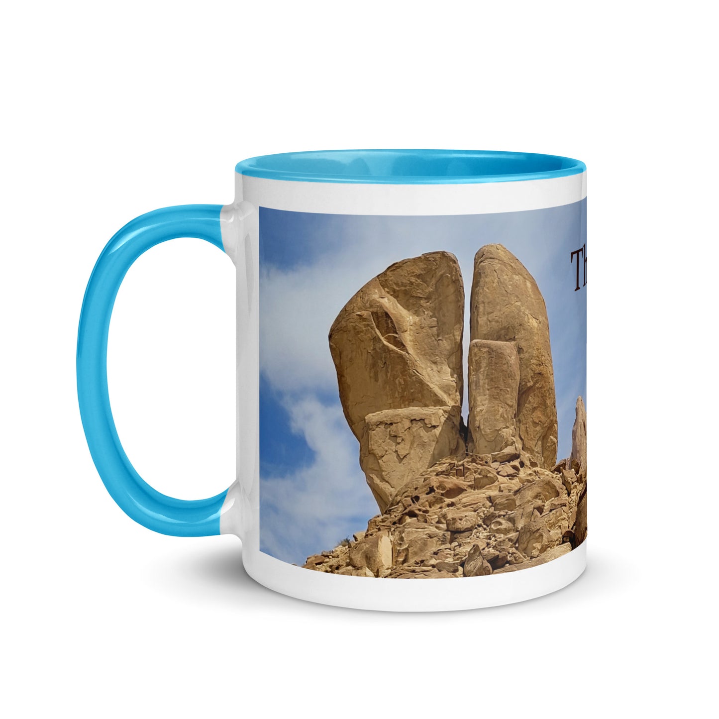 The Split Rock Mug with Color Inside