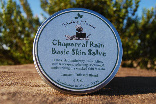 Chaparral Basic Skin Salve ~ Tamanu Oil Blend (Extra Strength)