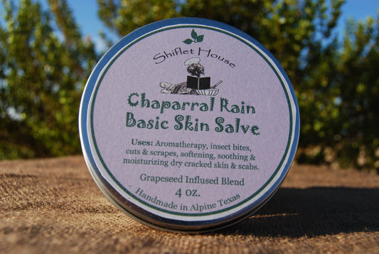 Chaparral Rain Basic Skin Salve~ Grapeseed Oil Blend