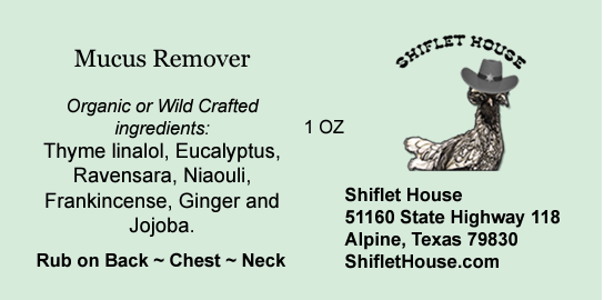 Mucus Remover Oil Blend