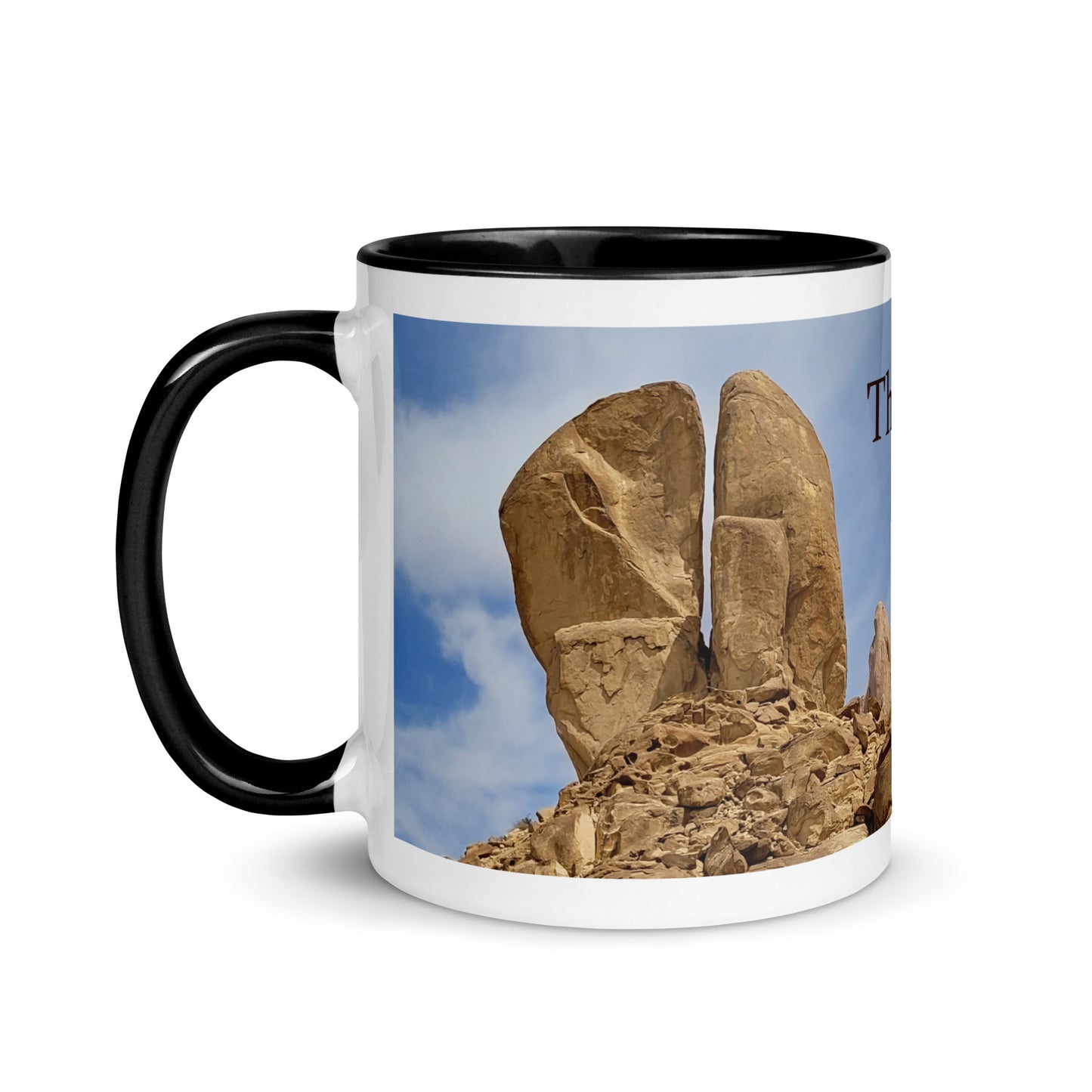 The Split Rock Mug with Color Inside