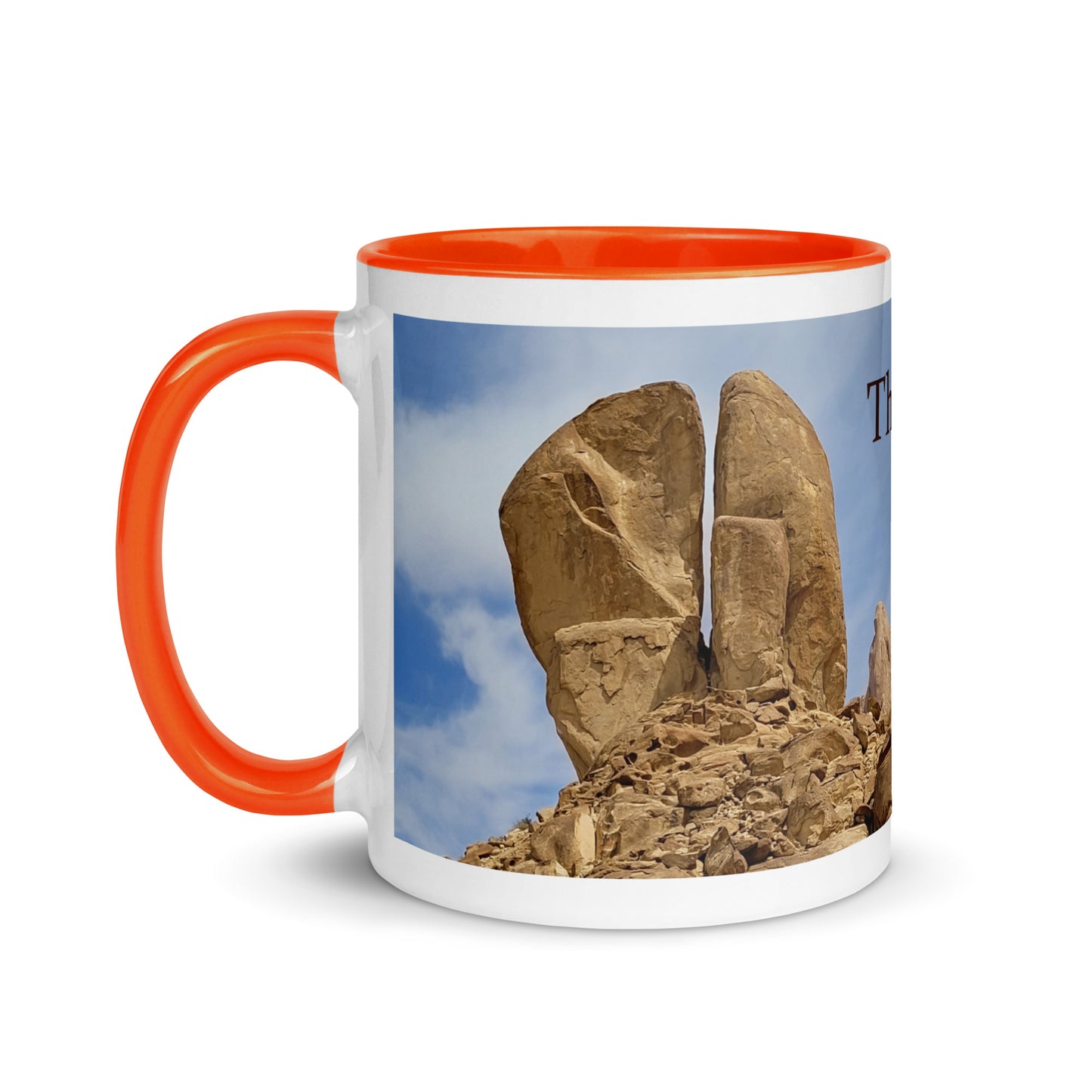 The Split Rock Mug with Color Inside