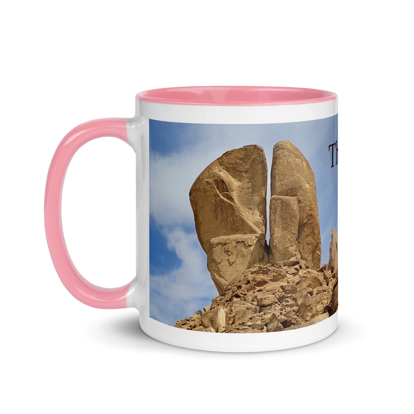 The Split Rock Mug with Color Inside