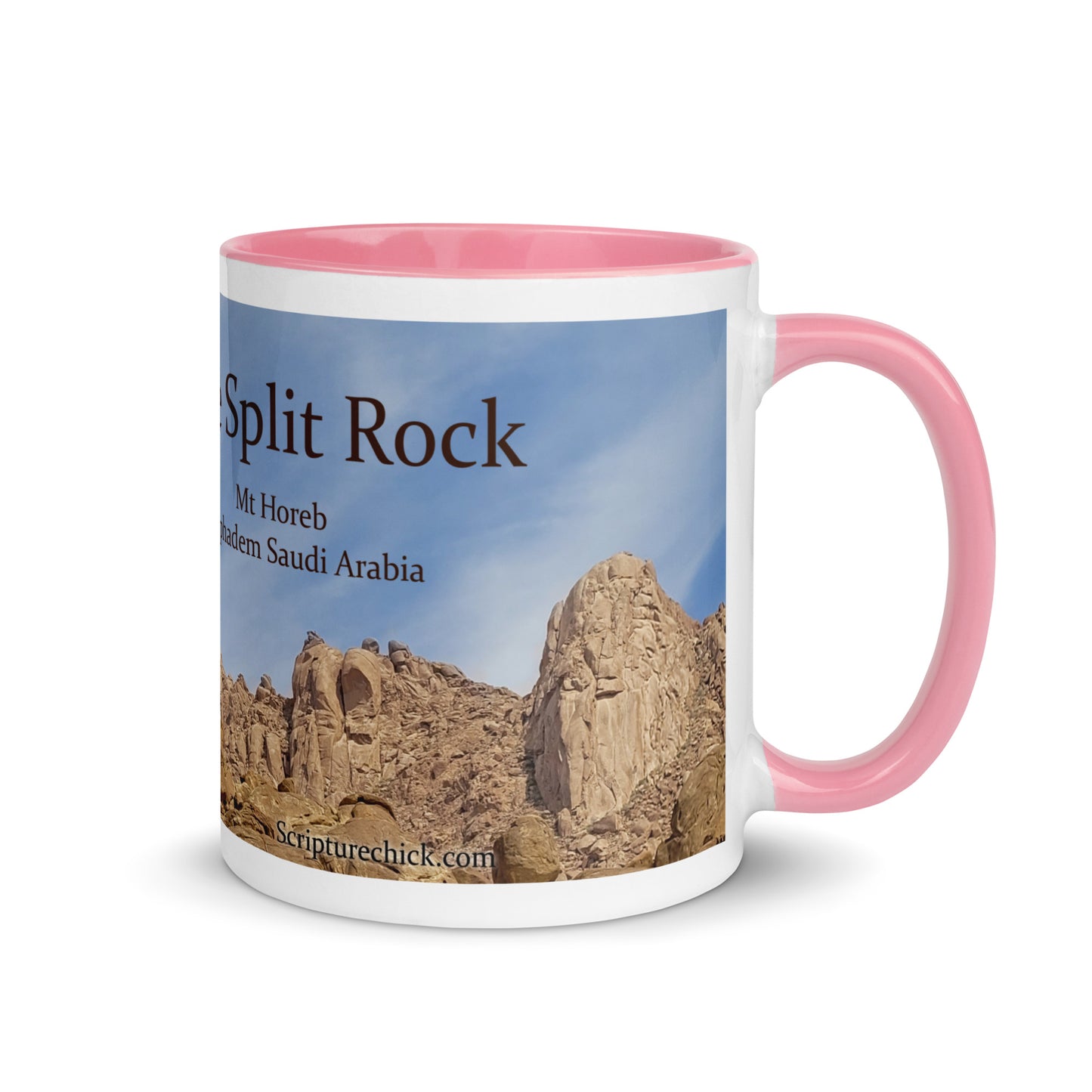 The Split Rock Mug with Color Inside